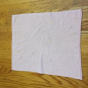 Pink hand towel